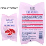 Pomegranate seed body scrub