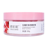 Pomegranate seed body scrub