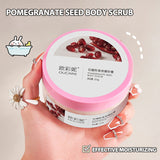 Pomegranate seed body scrub