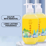 OUCAINI Purifying Sulfur Liquid Soap for Mite-Prone Skin